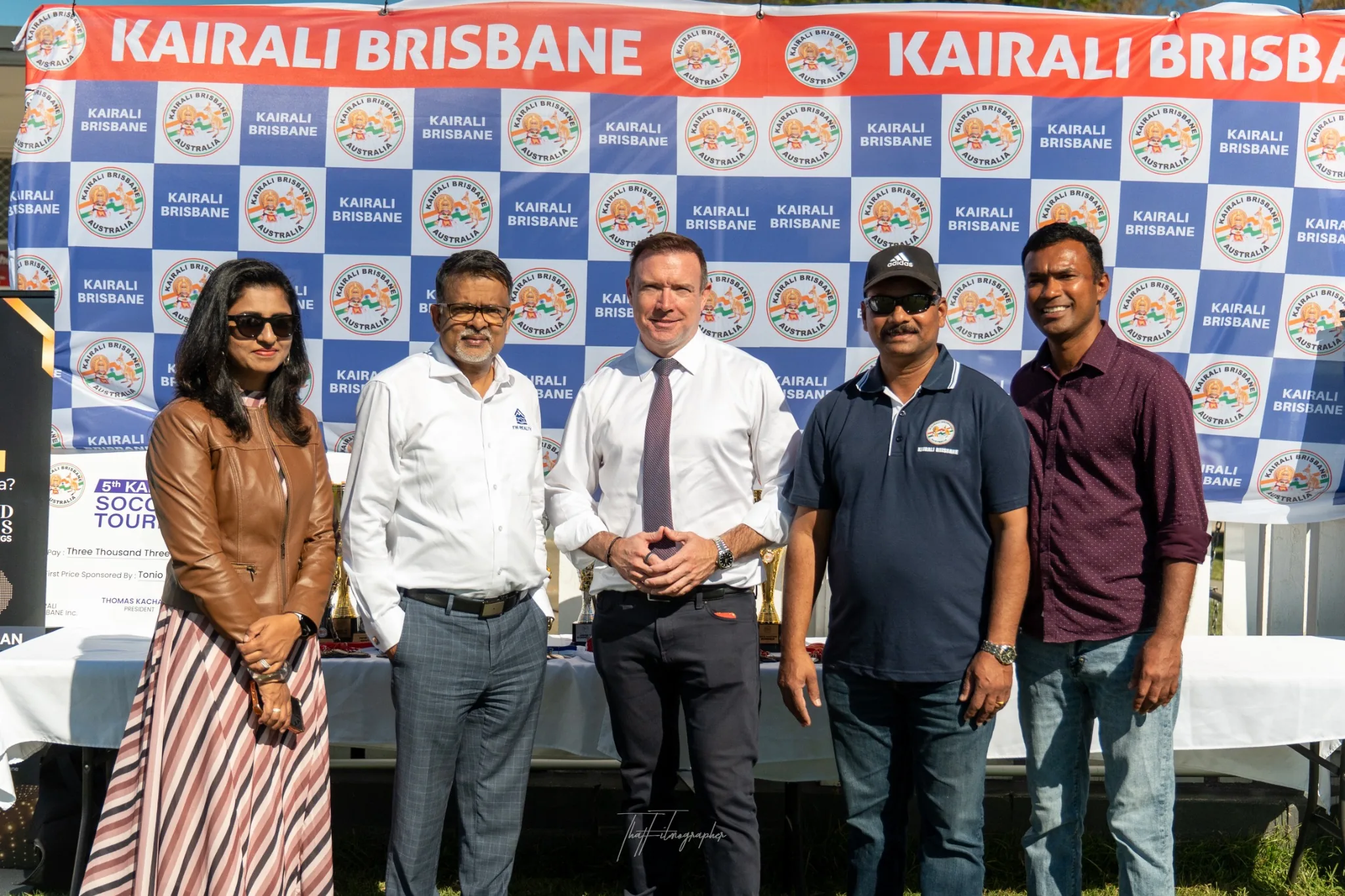 Kairali Brisbane sponsors and dignitaries photo